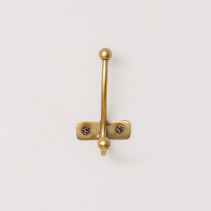 Antique Gold Metal Single Wall hook