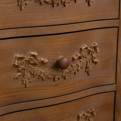 Pair of Wooden 3 Drawer Bedside Tables - Pays Du Bois Range