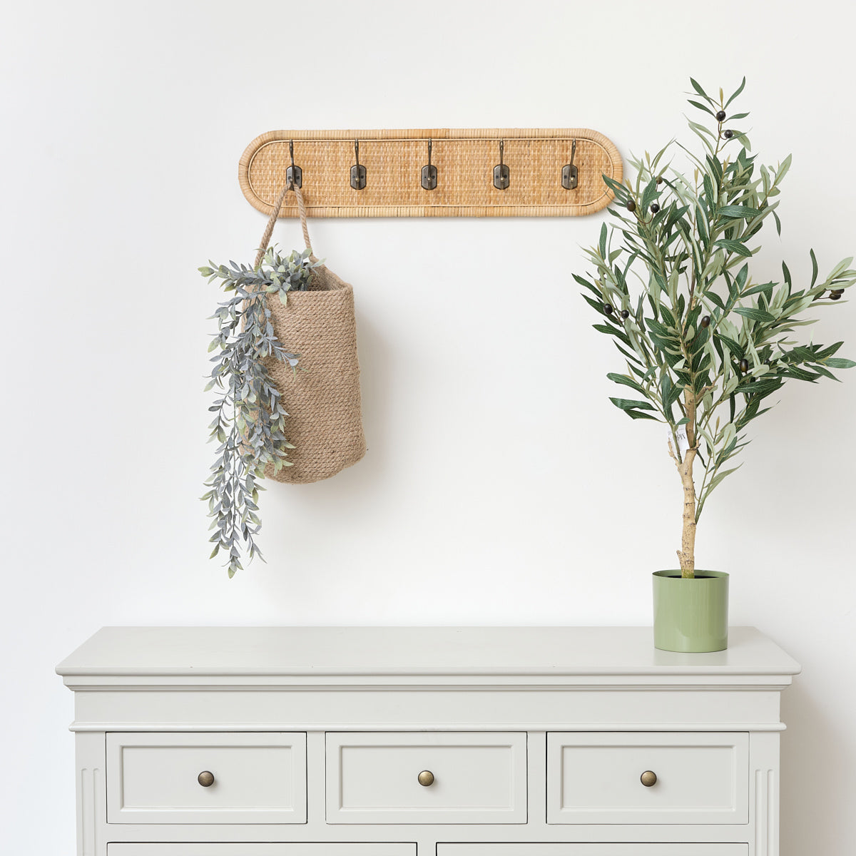 Large Artificial Household Olive Tree - 100cm