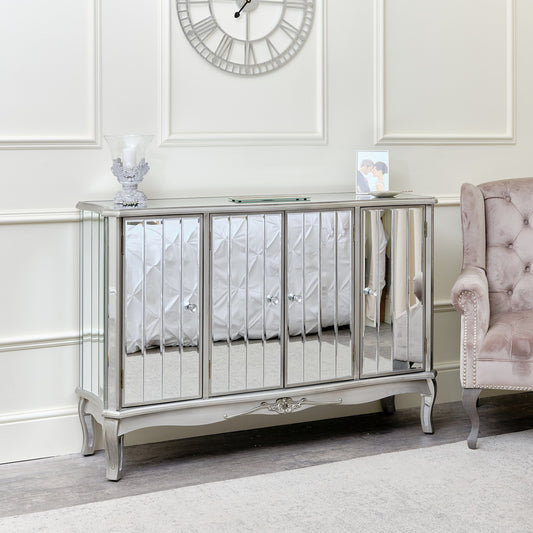  Large Mirrored Sideboard - Tiffany Range 