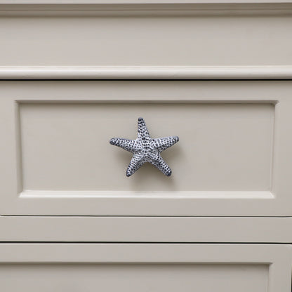 White Starfish Drawer Knob
