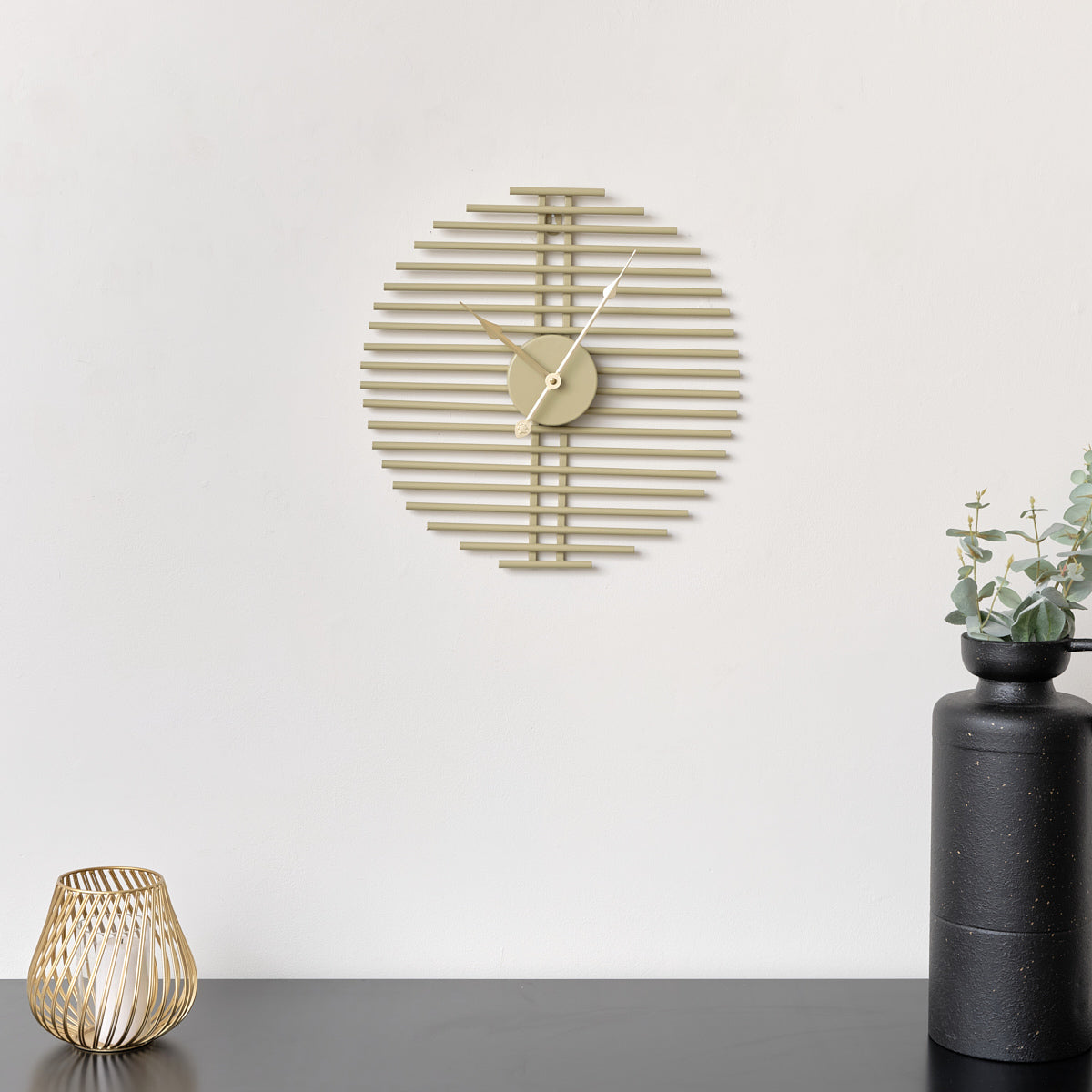 【極美品】FRESH SERVICE Wall Clock Khaki
