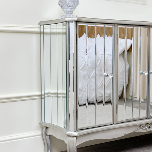  Large Mirrored Sideboard - Tiffany Range 