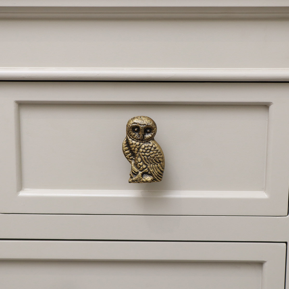 Brass Owl Drawer Knob