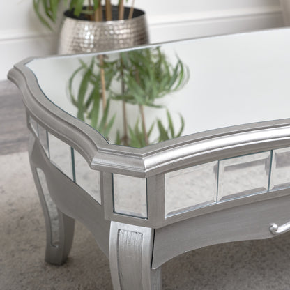 Mirrored Coffee Table - Tiffany Range