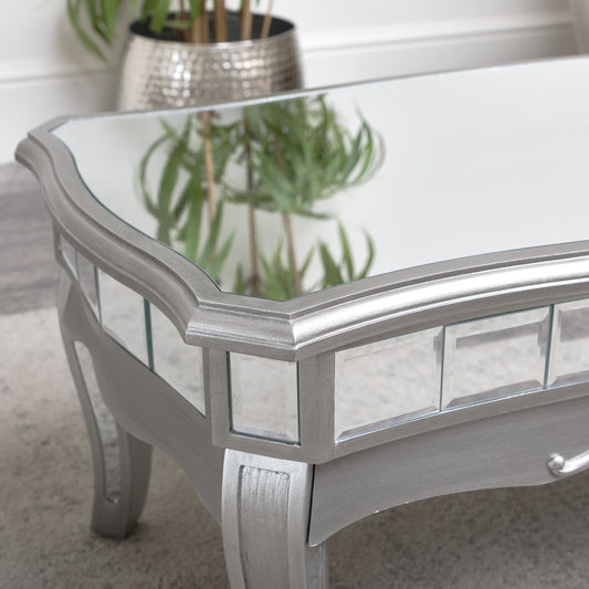  Mirrored Coffee Table - Tiffany Range 