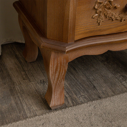 Pair of Wooden 3 Drawer Bedside Tables - Pays Du Bois Range