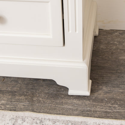Large Ivory Wooden Sideboard Cabinet - Daventry Ivory Range