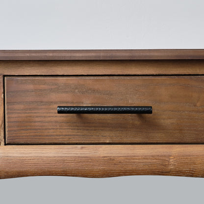 Matte Black Metal Hammered Bar Pull Drawer Handle 16cm