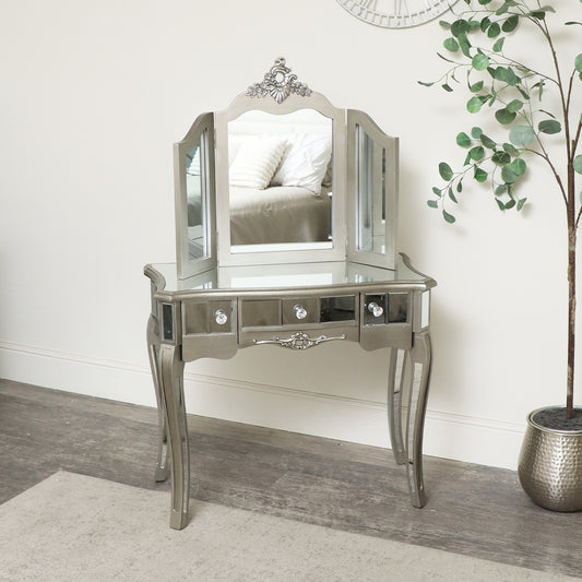  Mirrored Dressing Table and Vanity Mirror - Tiffany Range 