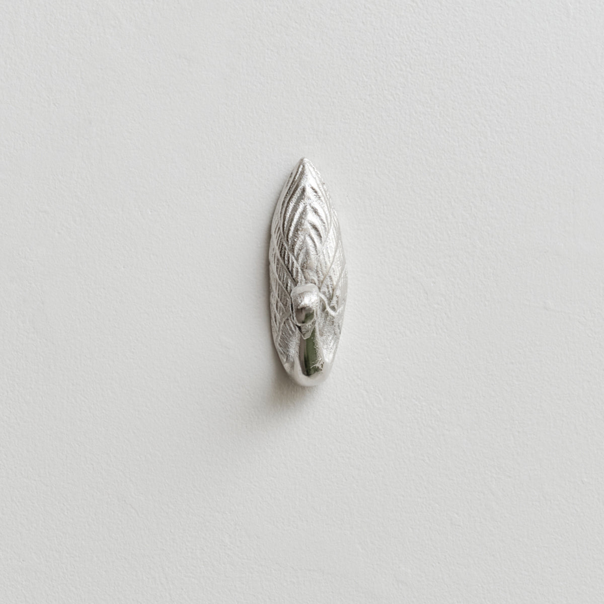 Silver Metal Swan Wall Hook