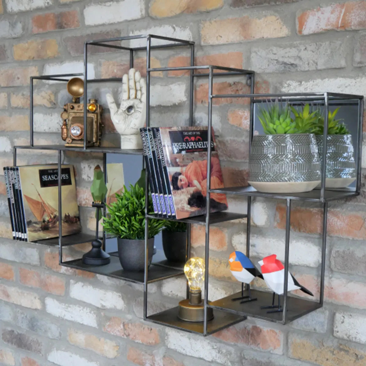 Industrial Multi Shelf Wall Unit