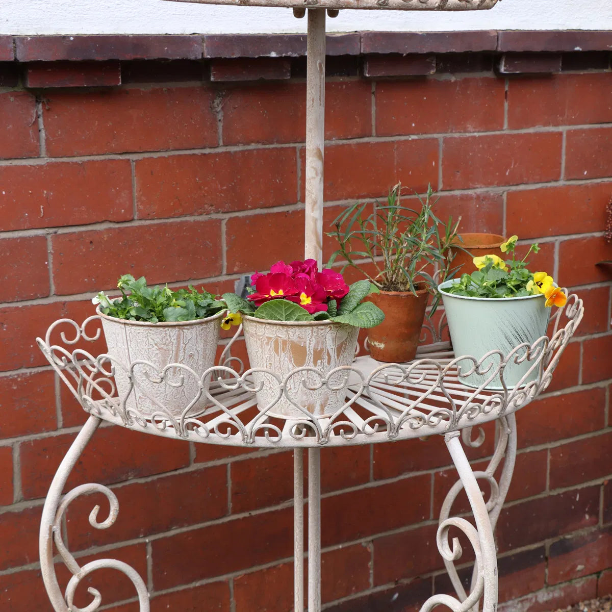 Textured Stone Effect Plant Stand 100cm