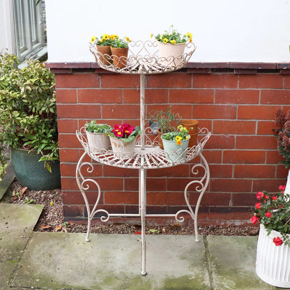 Textured Stone Effect Plant Stand 100cm